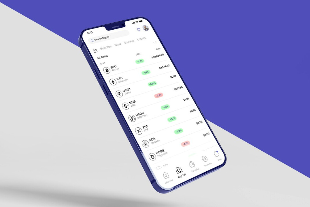 insurance app interface